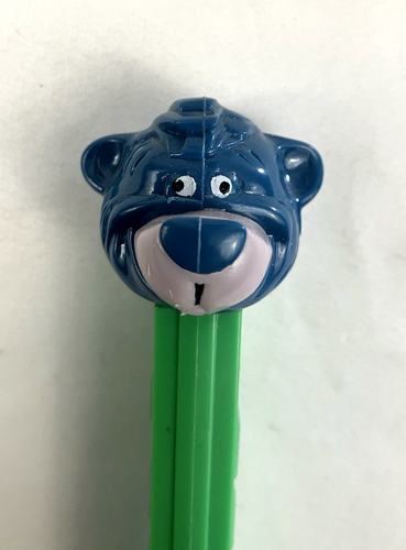 Baloo Dschungelbuch Pez Spender 4,9 Patent Jugoslawien grüner Stiel blauer Kopf - Bild 2 von 6