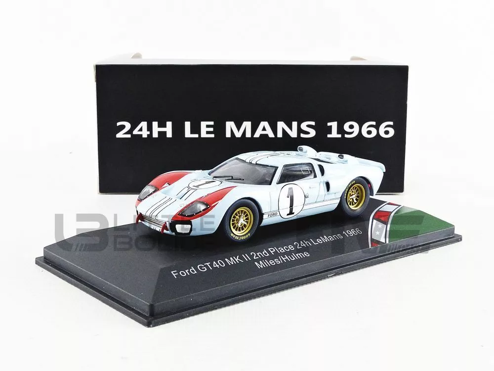 Miniatura Ford Gt40 Mk II #1 - 24h Le Mans 1966 - 1/43 CMR