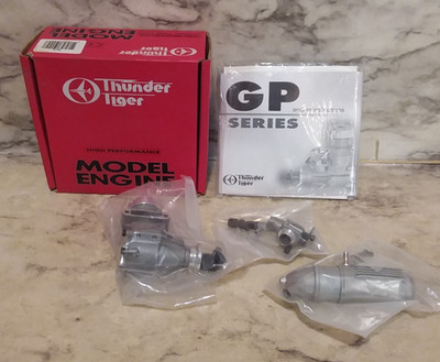 NEW Thunder Tiger GP-10 R/C Airplane Engine #9010 w/ Muffler in Box NIB NOS
