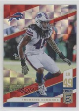 2019 Panini Donruss Elite Red 36/299 Tremaine Edmunds #93 09wc