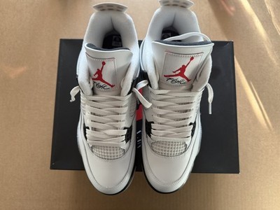 Size 10 - Air Jordan 4 Retro OG 2025 White Cement Relaced VNDS Never Worn