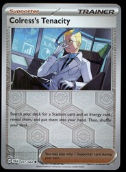 Colress's Tenacity 057/064 Reverse Holo Shrouded Fable Pokemon