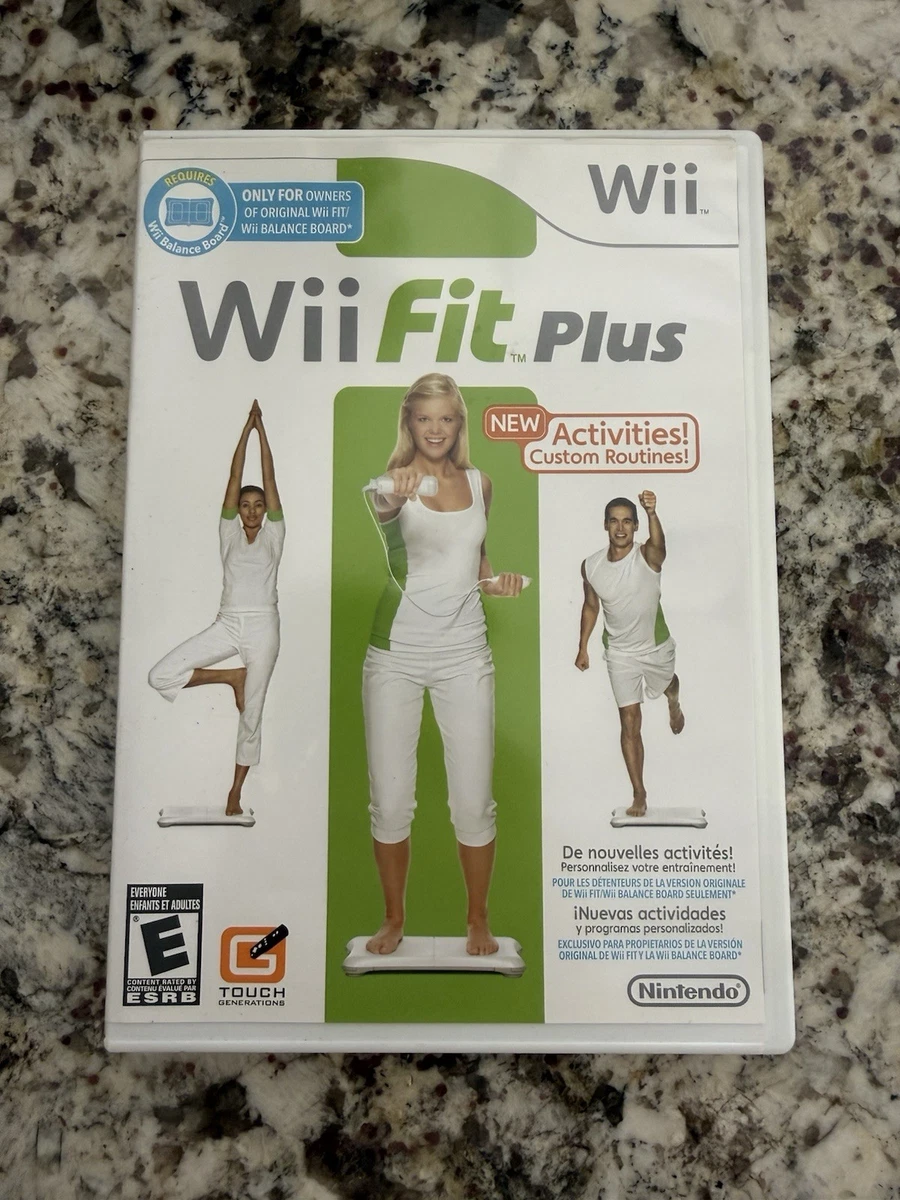 Wii Fit Plus (Wii, 2009) Nuovo Sigillato, Versione USA NTSC, Solo Gioco