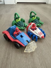 1995-1996 Spider Man Toy Lot McDonalds Happy Meal Marvel Vintage Collectibles