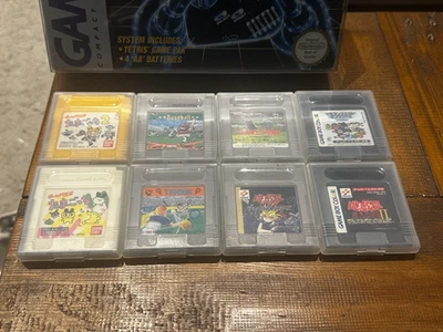 8 x Nintendo Gameboy Games Dragon Quest, Tennis, Tasmania Story, Yu-Gi-Oh! MORE - Image 1 of 4