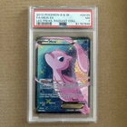 2013 Mew EX Radiant Full Art Card Pokemon PSA 7 NM/Mint