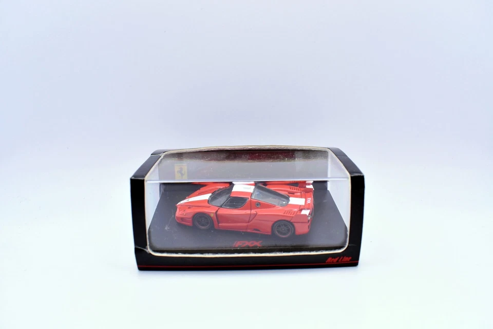 modellino auto scala 1:87 ferrari F430 modellismo statico red line collezione - Immagine 2 di 4