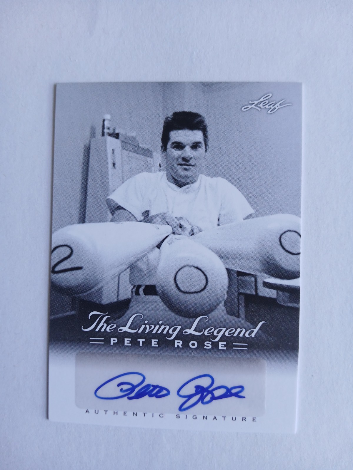 2012 Leaf Pete Rose The Living Legend - Autographs Pete Rose #AU-7 (AU)