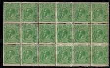 Australia KGV  SingleWMK  MNH  Superb Block x Andrew Johnston