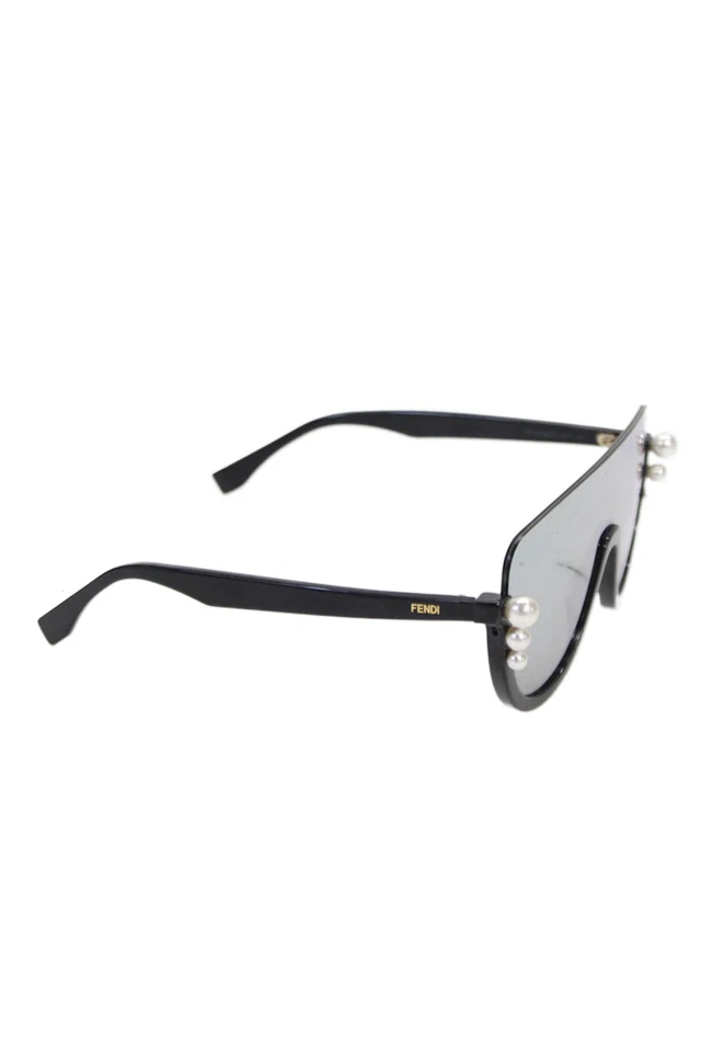 Gafas de sol Fendi para mujer FF 0296/S 140 mm 13 mm 127 mm adornadas con lentes espejadas grises Foto 2 de 4