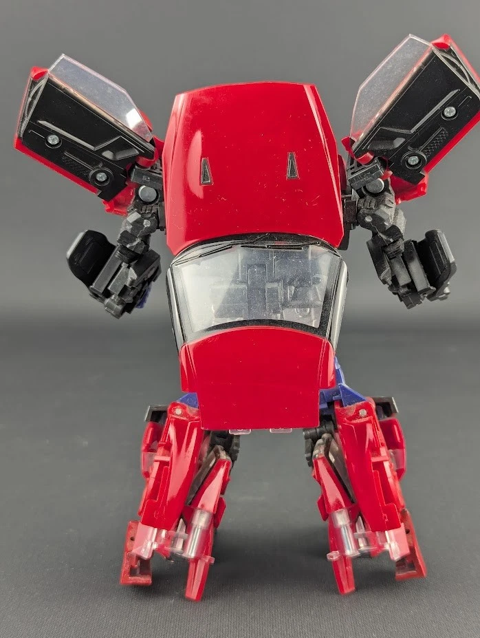 Transformers Alternity Convoy Vibrant Red complete READ Takara A-01 Nissan GTR - Image 3 of 4