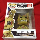 Funko Pop! Games Springtrap Five Nights at Freddy's Vinyl Figure #110 Age 8+