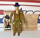 GI Joe Wild Bill 1983 v1 *NEAR MINT, w/File Card Vintage ARAH Dragonfly Complete