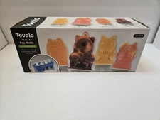 Tovolo Monster Ice Pop Silicone Molds 4 Monster Popsicle Character NIB Free Ship