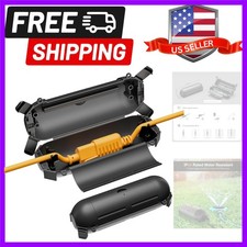 2 Pack Outdoor Extension Cord Cover Waterproof - Weatherproof Electrical Conn...