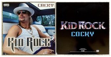 KID ROCK Cocky - 2 Sided 12x12 Promo POSTER/FLAT *Rare* New Old Stock 2000
