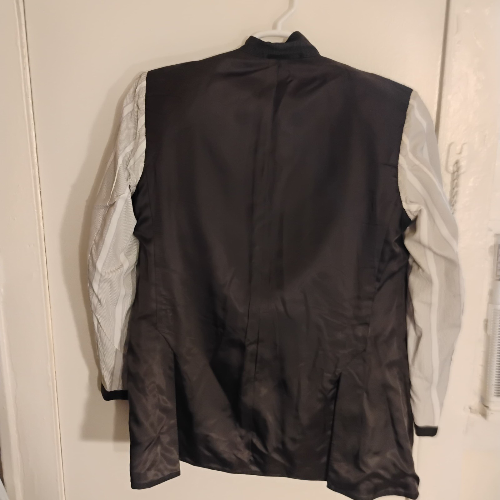 Huntsman Son  Mens Jacket Blazer Wool  41R Working Cuff One Btn Savile England 