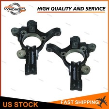Front Wheel Bearing Hub And Steering Knuckle Assembly Pair 2 For Chevy Impala