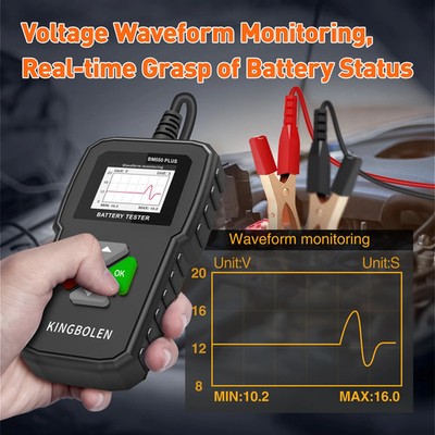 Autobatterietester 24V CCA SOH SOC Wellenform Farbbildschirm Autobatteriesystem