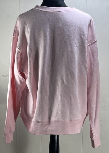 Wild Fox Ladies Lightweight Long Sleeve Crew Neck Graphic Pullover Sweatshirt - Picture 3 of 24