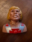Vintage He-Man Piggy Bank Mattel Masters Of The Universe Vintage 1984