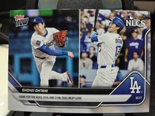Shohei Ohtani - 2025 Topps Now #884 Game for the Ages 10Ks & 3HRs Seal MLB Lore