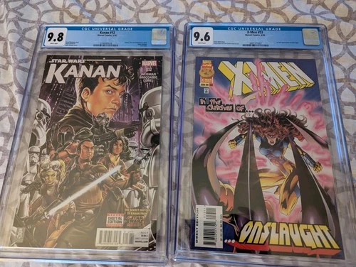 Star Wars Kanan #12 CGC 9.8  / Marvel X-Men Graded Comic Books