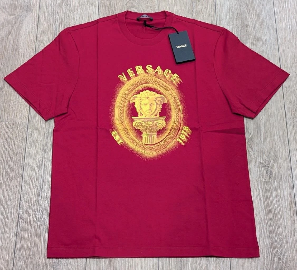 Versace Red T-Shirts for Men for sale - eBay