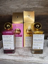 Truly Birthday Sex & Golden Glaze Shimmer Oil Duo – Limited Edition 2pc Gift Set