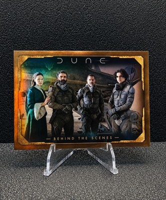 2024 Topps Chrome Dune Behind The Scenes Complete Your Set BTS-2 - BTS-20