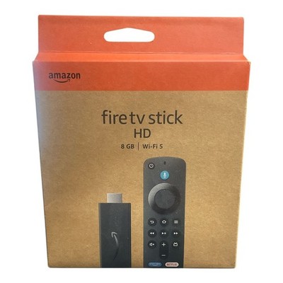Amazon Fire TV Stick HD (newest model)-8 GB, Wi-Fi 5, Full HD 1080p, HDR, Alexa