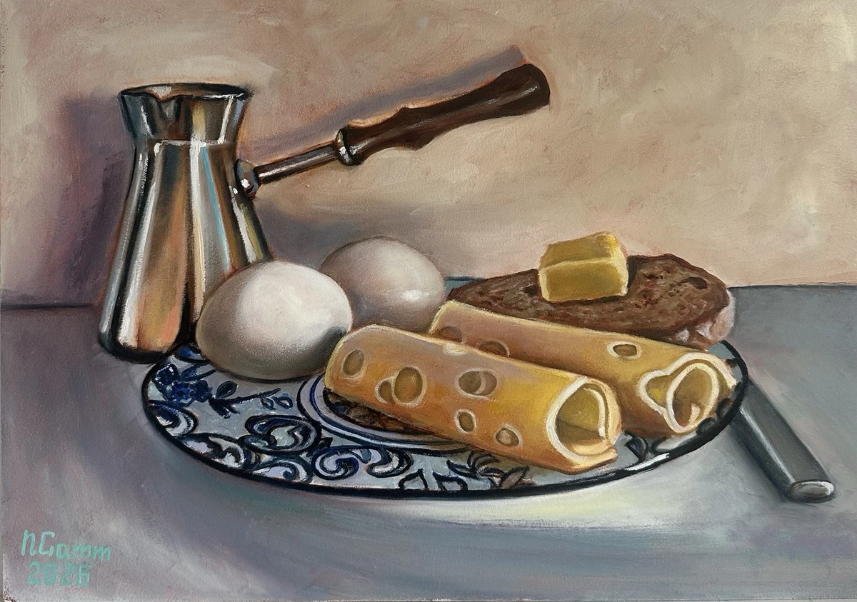 静物油画| eBay