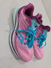 Saucony Shoes Womens Sz7 Kinvara 12 Running Sneakers Pink Mesh Low S10619-26