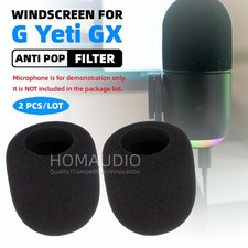 WINDSCREEN FOR LOGITECH G BLUE YETI GX MIC FOAM WINDSHIELD MICROPHONE POP FILTER
