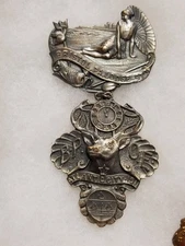 1911  BPOE ELKS ATLANTIC CITY Grand Reunion Bristol PA Lodge 970 Pin