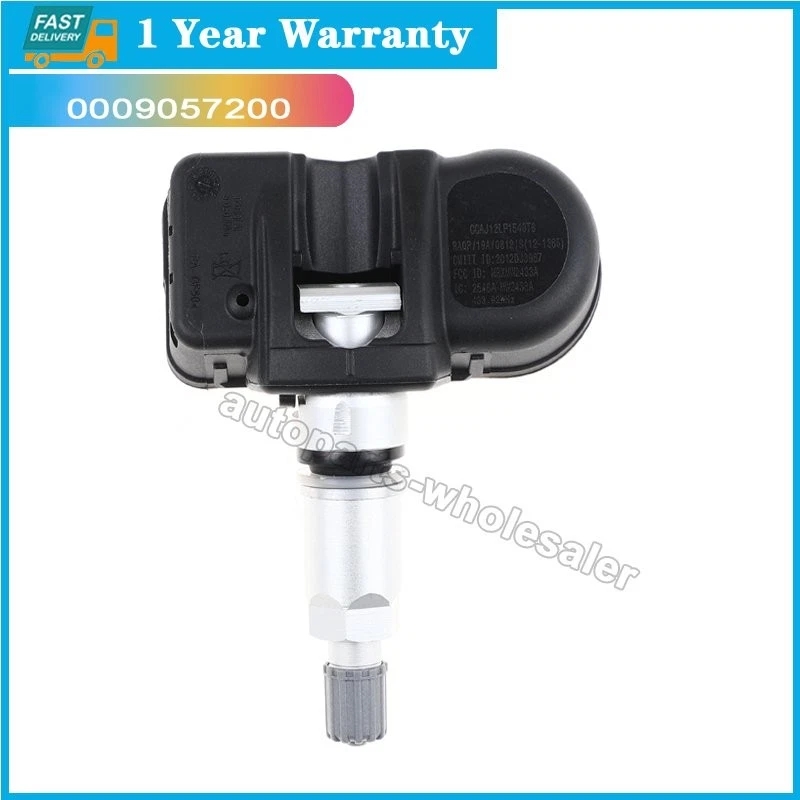 Juego de (4) Sensor de presión de neumáticos TPMS para Mercedes-Benz C250 C300 C350 E250 E350 Foto 4 de 4