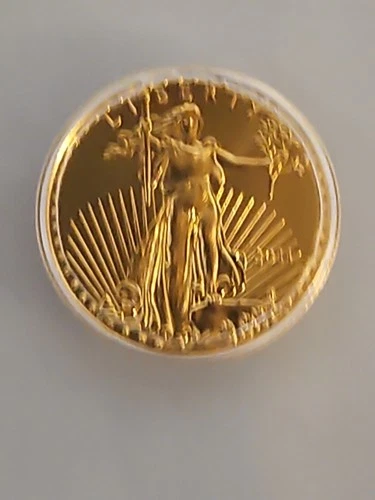 2011 1/10 OZ GOLD EAGLE $5 ICG-MS70
