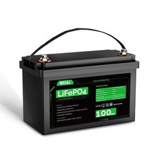 HQST 12V 100Ah LiFePO4 Lithium Iron Phosphate Battery