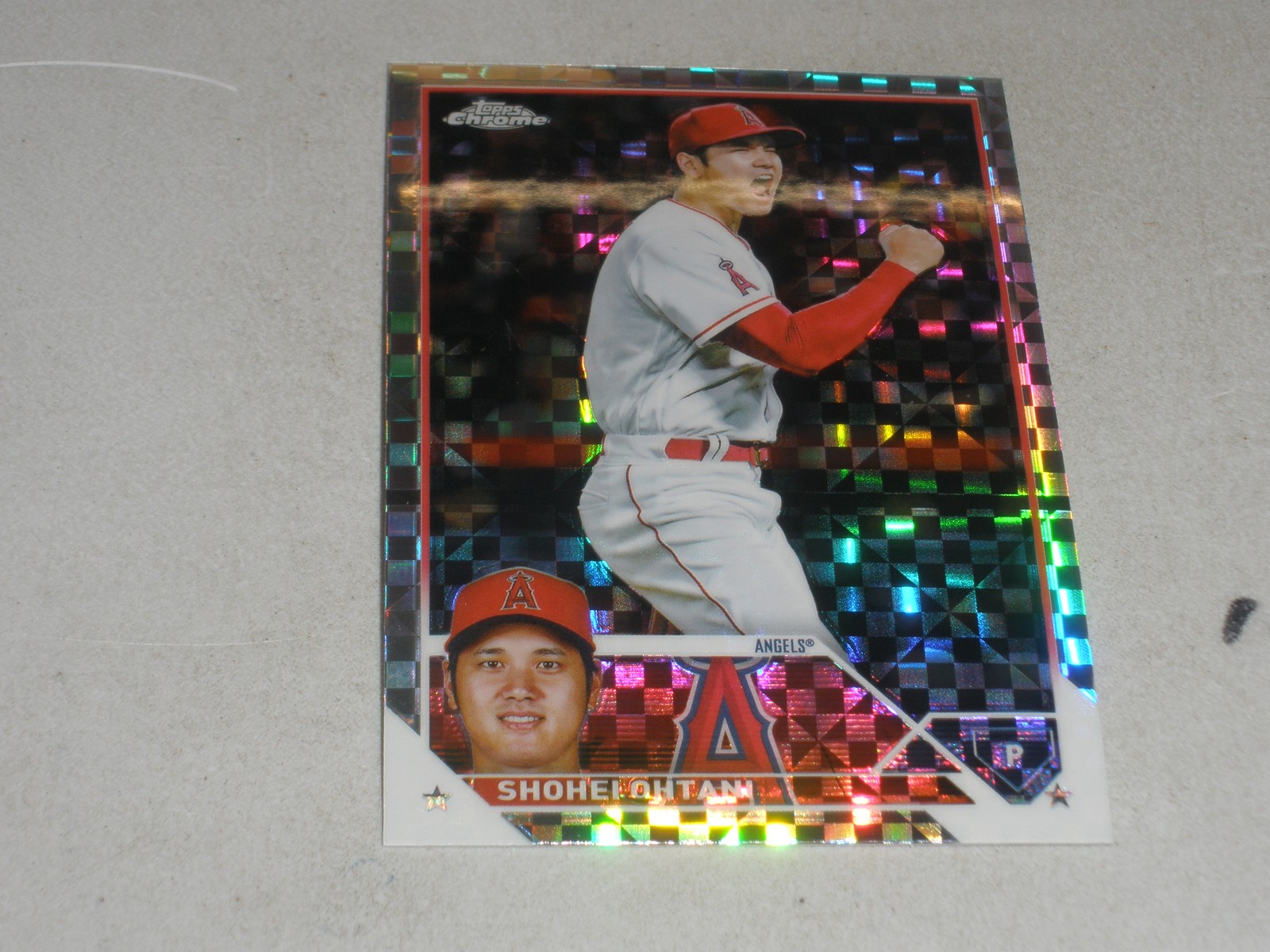 2023 Topps Chrome Xfractor #17 Shohei Ohtani