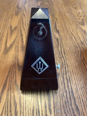 Wittner Maelzel Wood Metronome Germany With Orig Box