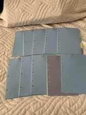 Avery Mini Durable Write-On Plastic Dividers 5-Tab 5½x8½