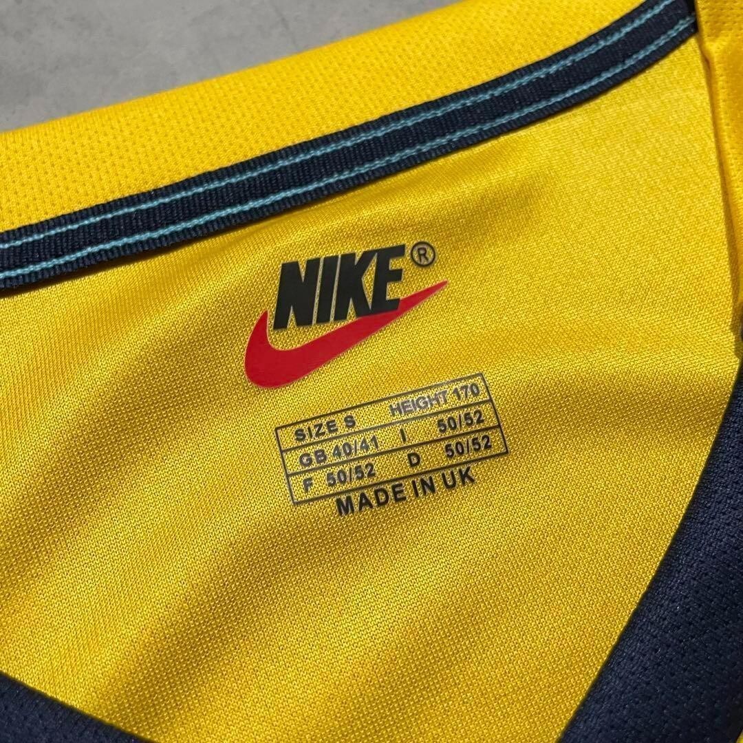 Arsenal Nike SEGA Football Soccer Jersey Made In UK 1999