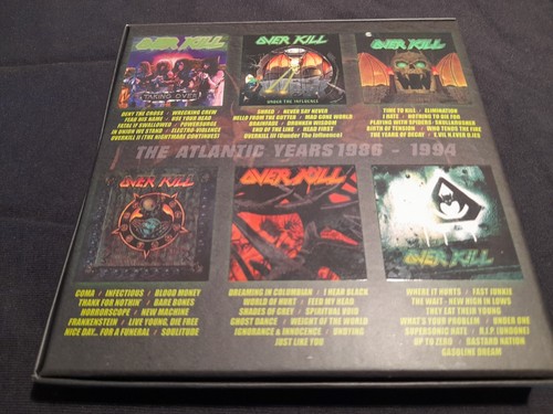Over Kill The Atlantic Years 1984-1994 *6 CD Box Set* NM* (1338) - Picture 2 of 3