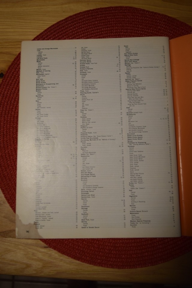 Ball Blue Book Guide to Home Canning and Freezing 1981 eBay