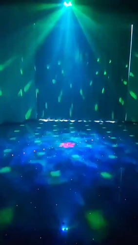 Party Light Starry Sky Projector Ocean Wave Lights DJ Disco Ball Home Lighting - Video 1 of 1