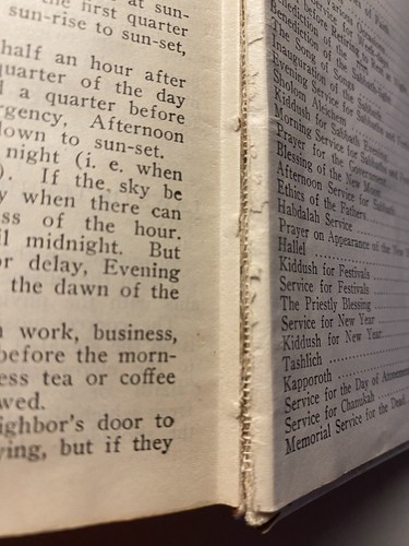 Hebräisch SEPHATH EMETH 1924 Zelluloid Gebetbuch Eng. translation Fragile GC - Bild 7 von 22