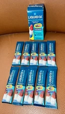 Liquid I.V.  Multiplier Hydration Powder  Firecracker Popsicle 10 pack Exp 11/26