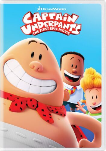 Captain Underpants: The First Epic Movie (DVD) Kevin Hart Ed Helms Nick Kroll - Photo 1/2