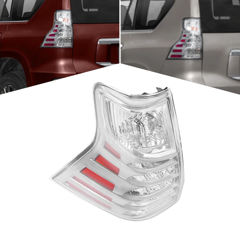Left Side Rear Tail Light LED and Halogen Tail Light For 2014-2023 Lexus gx460 Foto 2 de 4