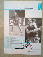 Pierce + Appelmans (plecy.), oryg. sign., strona z programu turniejowego, ok. 21x30 cm